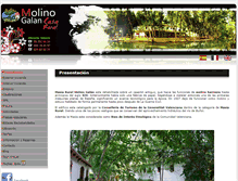 Tablet Screenshot of molinogalan.com